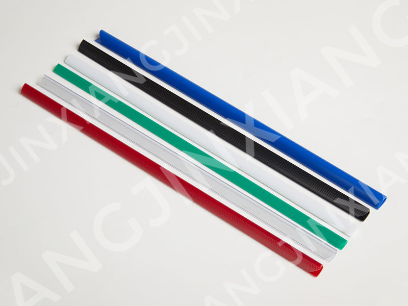 What are the primary applications or uses of plastic slide binders in professional settings?